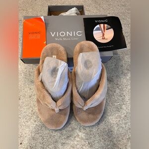 VIONIC LYDIA TERRY THONG SLIPPER